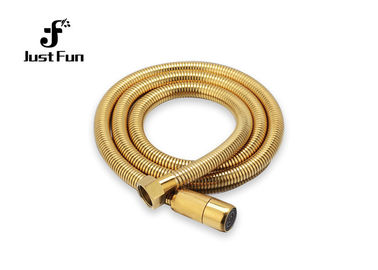 F1/2 X F1/2 Toilet Shower Hose Golden Plated Good Compression Resistance