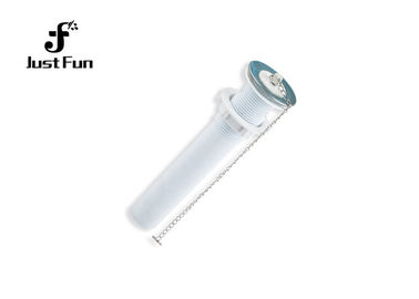Anti Leakage PP PVC Basin Drainer Flexible Pipe With Head / Telescopic Tube