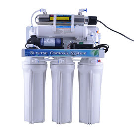 Manual Flush Reverse Osmosis System , Household RO System For Under Sink Use