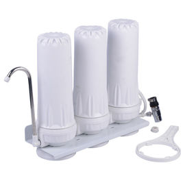 White Color Home Water Filter , 10'' Under Sink Water Filter System PP Material