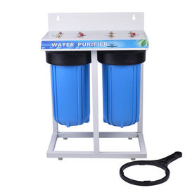 Blue Color Home Water Filter , Under Sink Water Filter System PP Material
