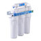 3 Stage Reverse Osmosis Water Filter System 50GPD Manual Flush Double O Ring Housing